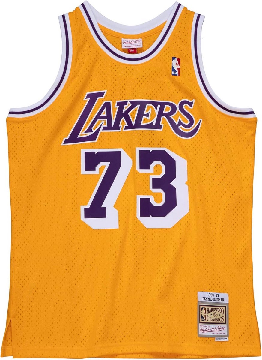 NBA Swingman Basketbal Shirt - Los Angeles Lakers - D. Rodman - Seizoen 1998-99