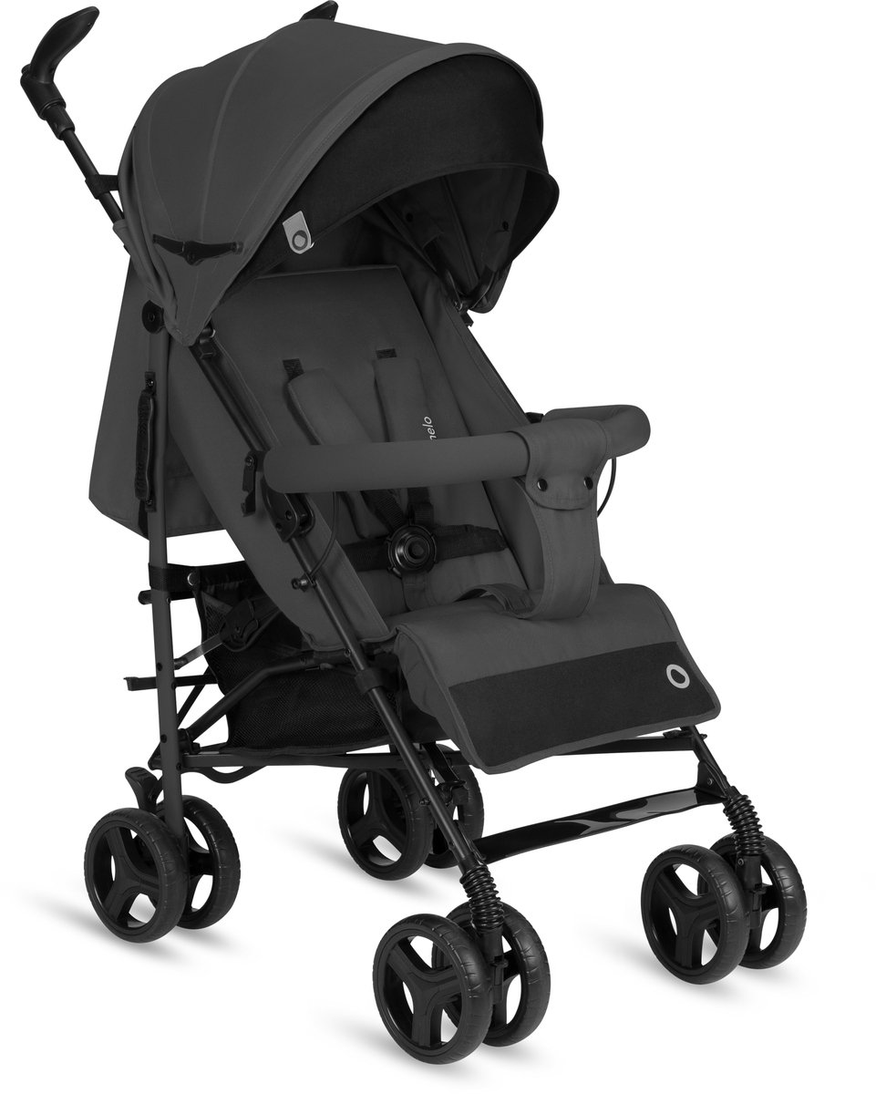 Lionelo Irma - Buggy - Wandelwagen- Lichte 7kg - tot 15 kg - Geveerde wielen - 360° - tot 5 jaar - Opbergmand - Verstelbare handgreep - Snel inklapsysteem - Compact formaat – foto 7