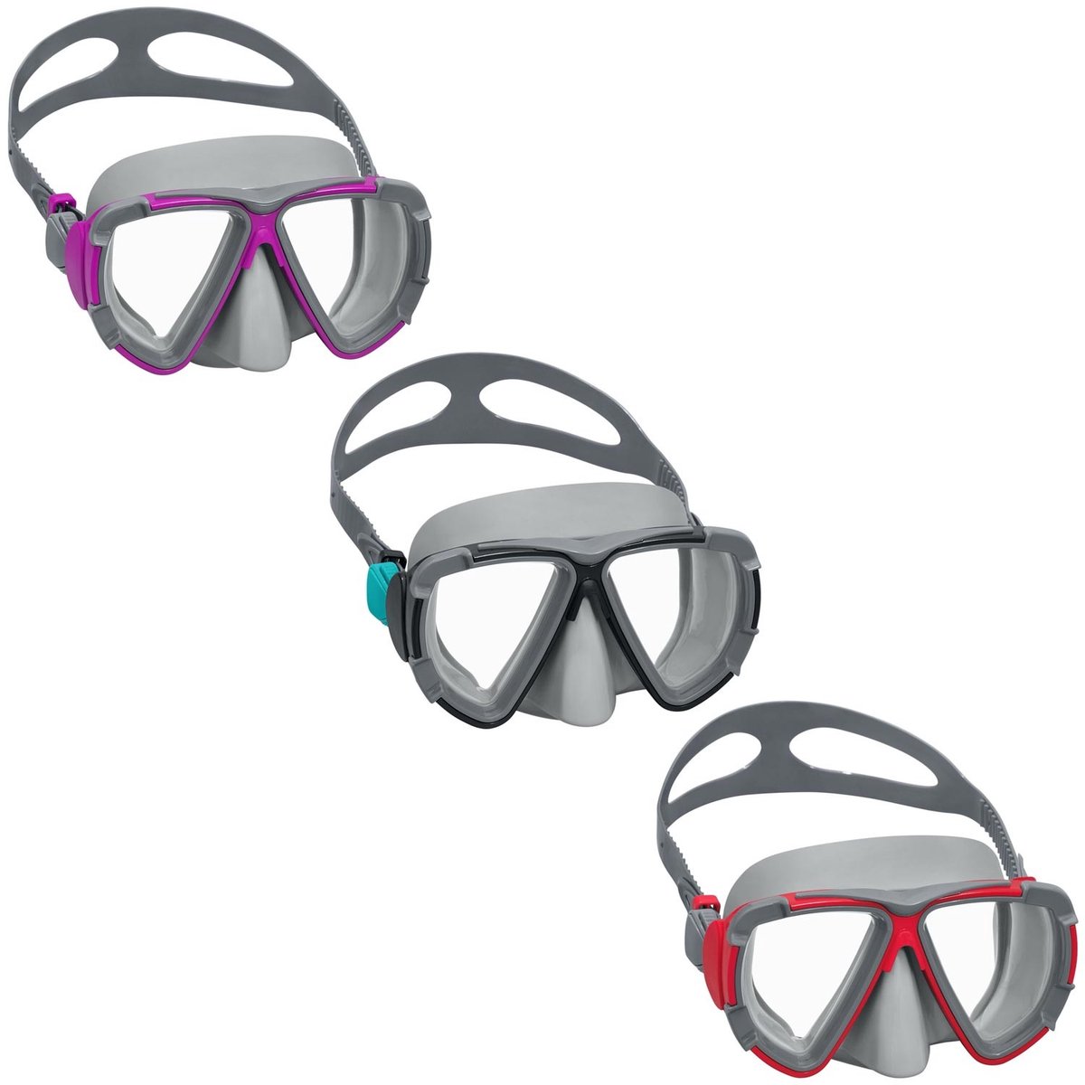 Rood zwemmasker Bestway 22052