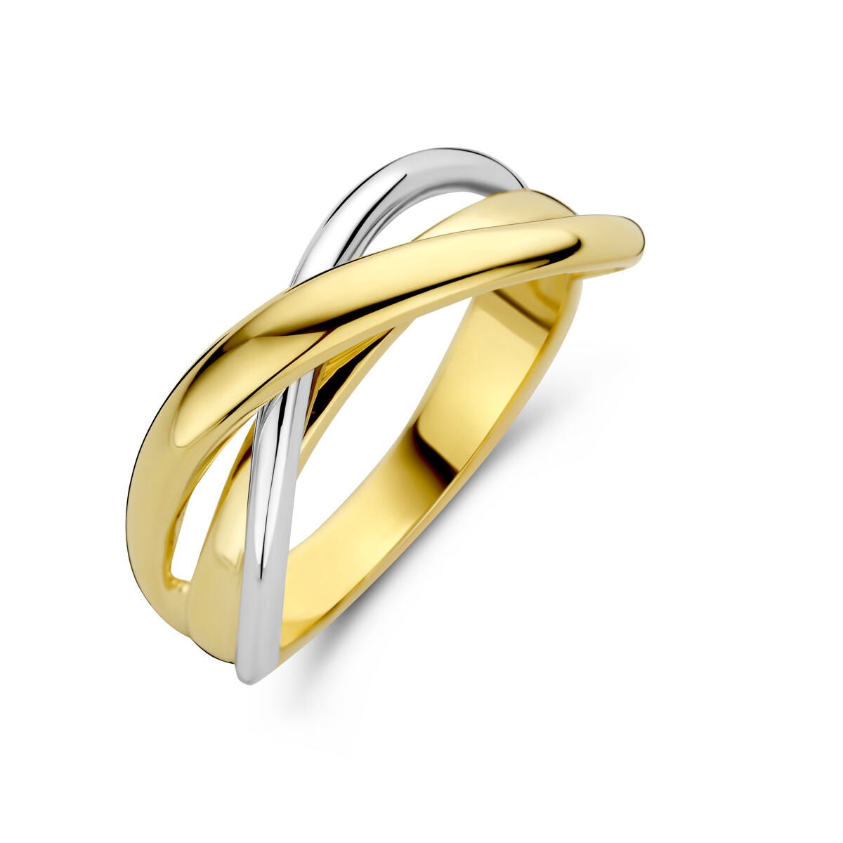 14K bicolor gouden ring - 4209200
