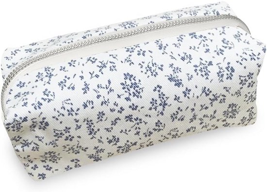 Etui groot | Canvas | Blauw kopen? | Heutink voor thuis