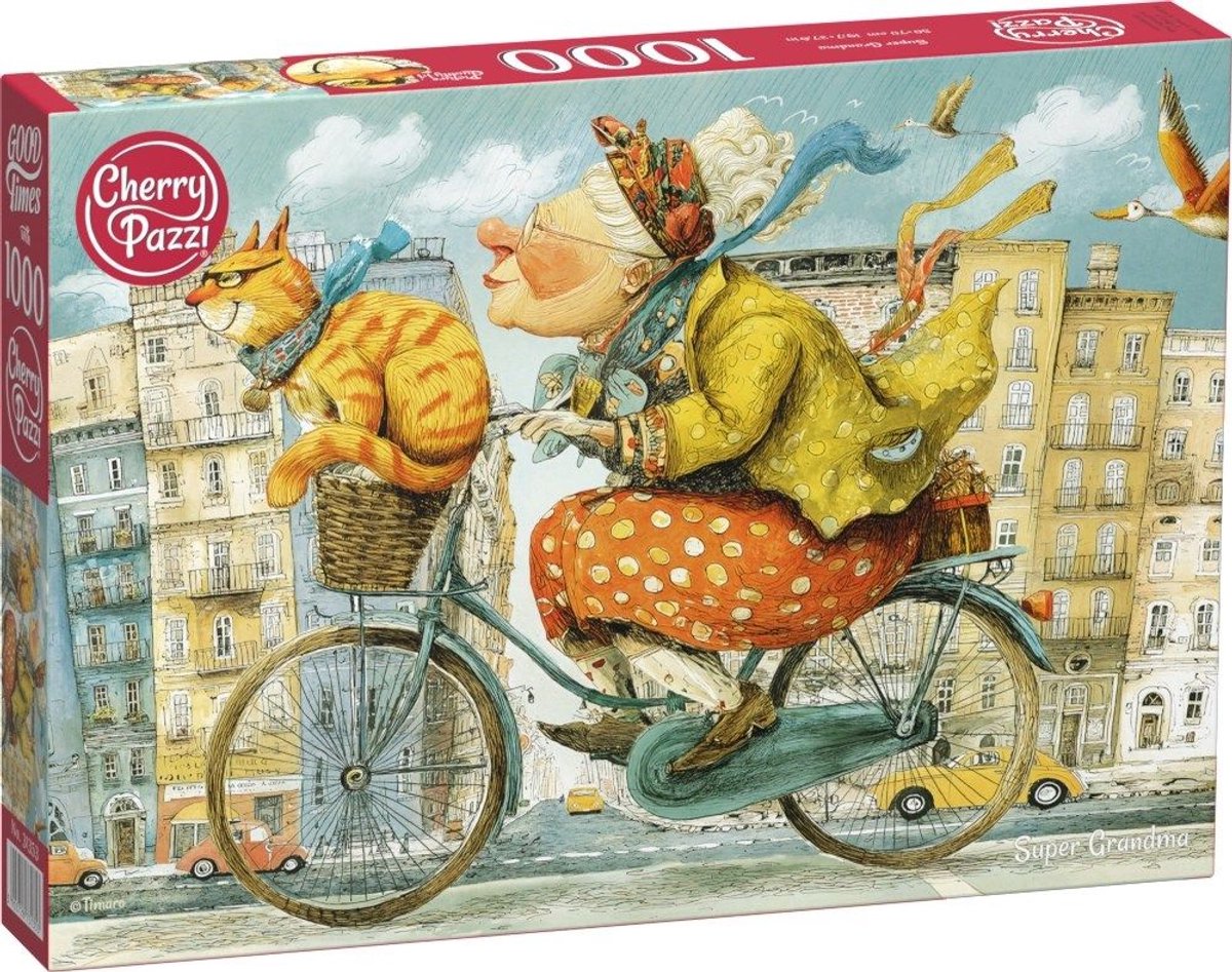 Super Grandma Puzzel 1000 Stukjes