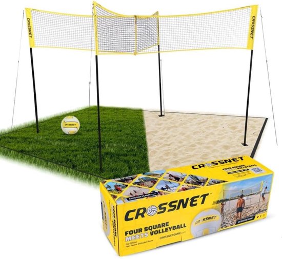 Navaris Professioneel volleybal net set - Draagbaar - Nu 16% korting