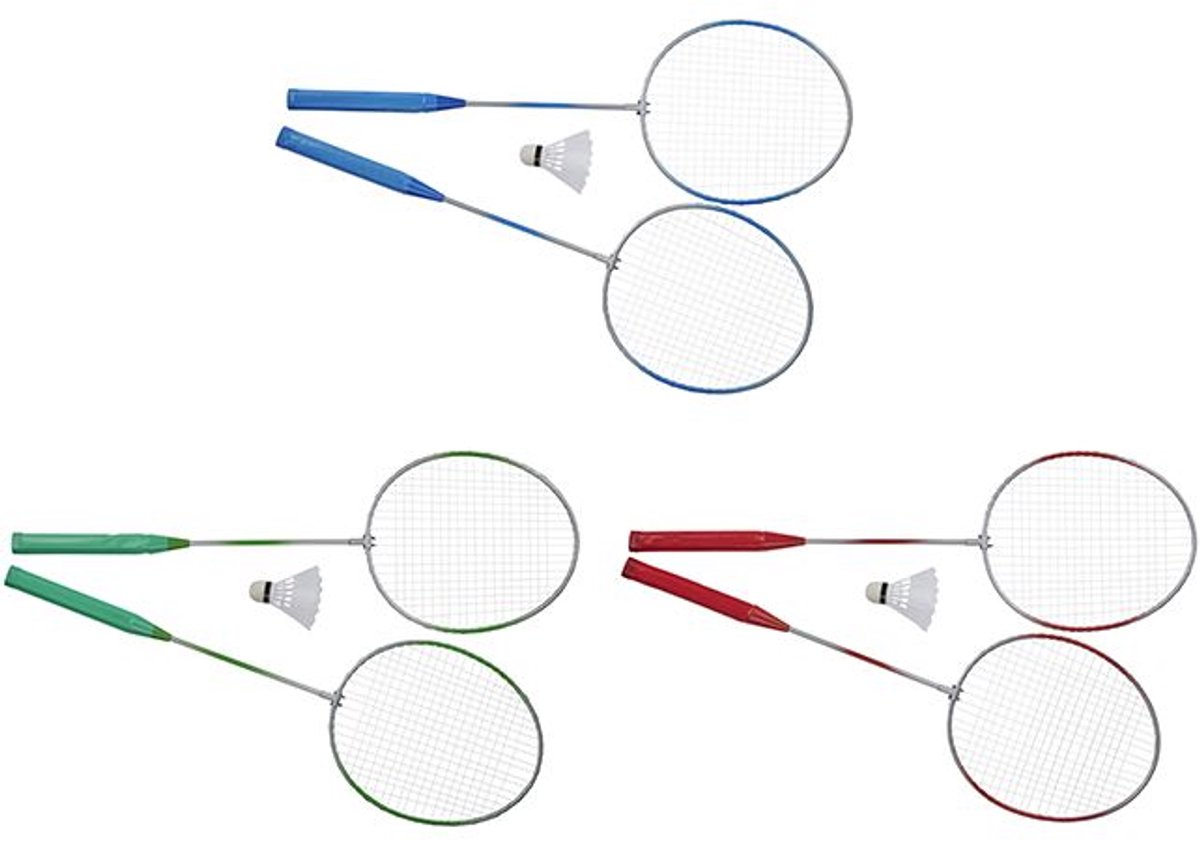 Badmintonset met shuttle - diverse varianten