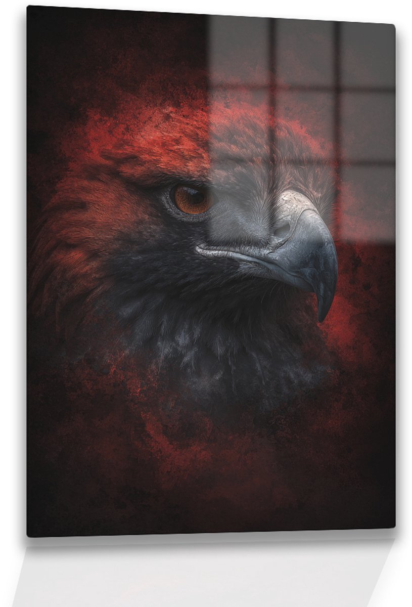 Arend - Acrylglas - Plexiglas - Glasschilderij - 50x75 cm