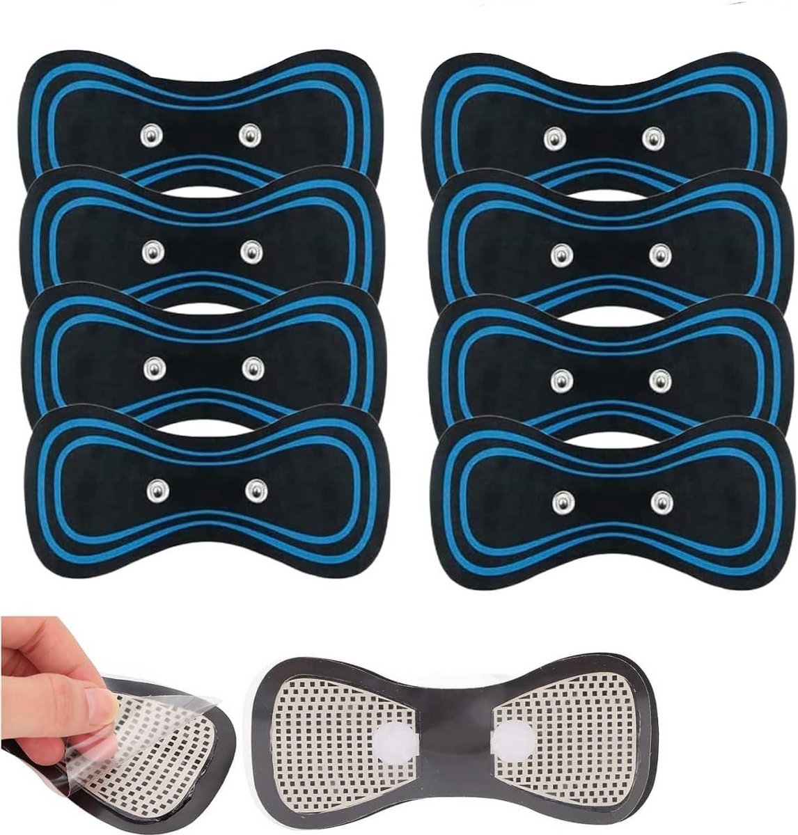 8 Stuks Vervangende Gel Pads voor Lichaamsmassage Apparaat