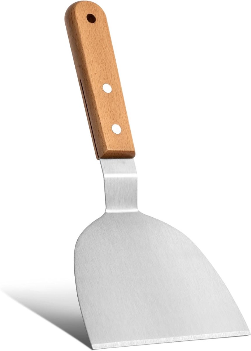 Octav8® BBQ Spatel - Bakspaan - Grillspatel - Roestvrij staal - 26 cm