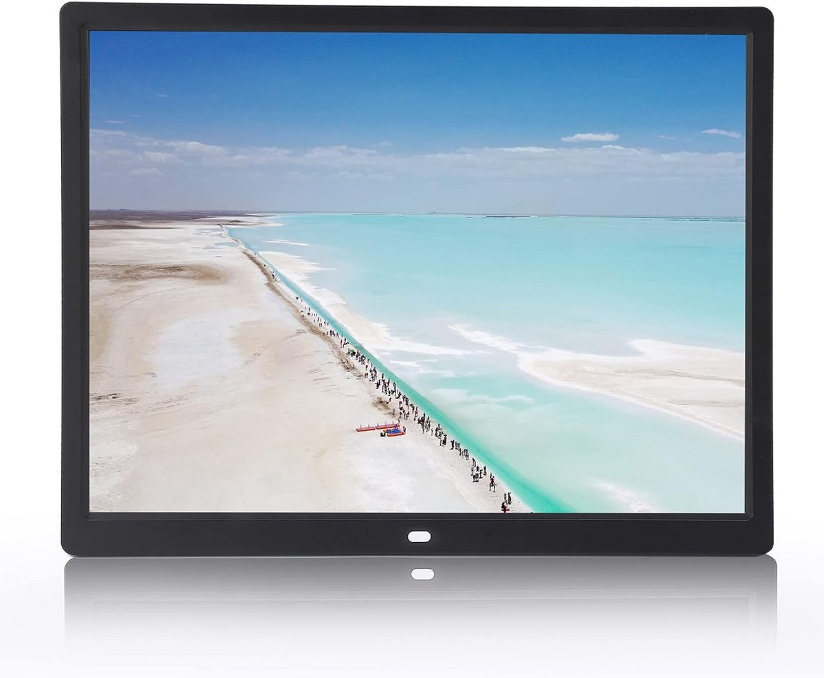 15 Inch Digitale Fotolijst HD Scherm met MP3 MP4 Video Ondersteuning