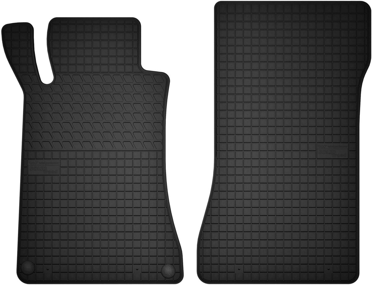 Wielganizator SolidTread – Mercedes C-Klasse W203 - Voor - Zwart - Rubber