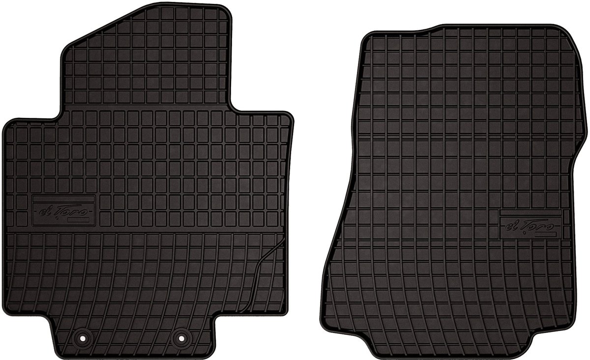 Wielganizator SolidPRO Serie - Rubber Auto Vloermatten - Zwart - Voor Nissan NV200
