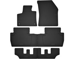 Wielganizator SolidTread – Autovloermatten – Zwart – Peugeot 5008 II – Volledig passend – 6 stuks