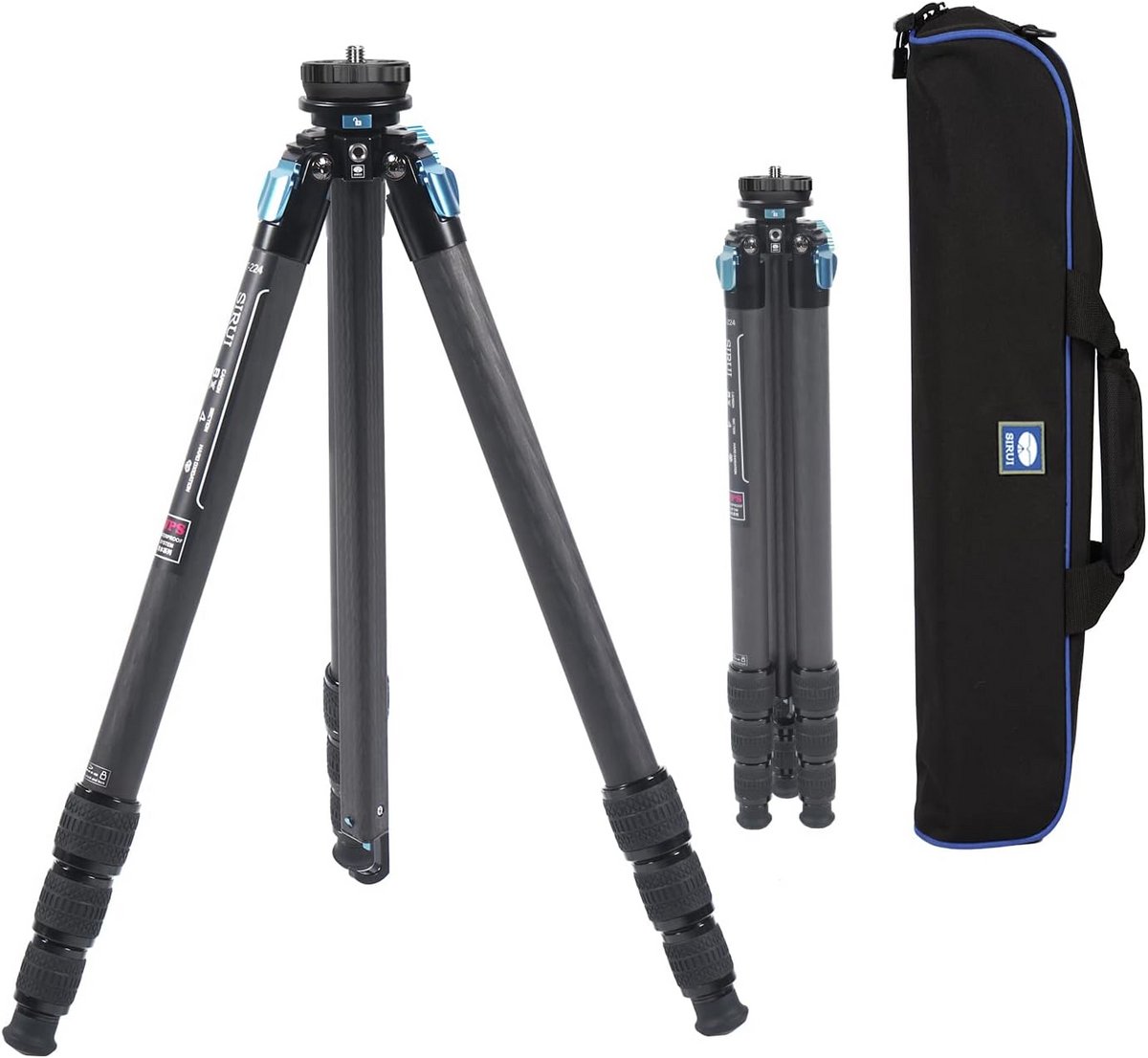 Professioneel Carbon Fiber Statief voor DSLR Camera met Hoge Belasting