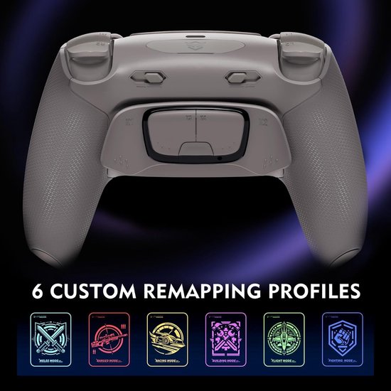Gaming Controller - Draadloze Gamepad - Competitief Spelen - Hall Effect Joysticks - 16 x 10 x 6 cm — afbeelding 2