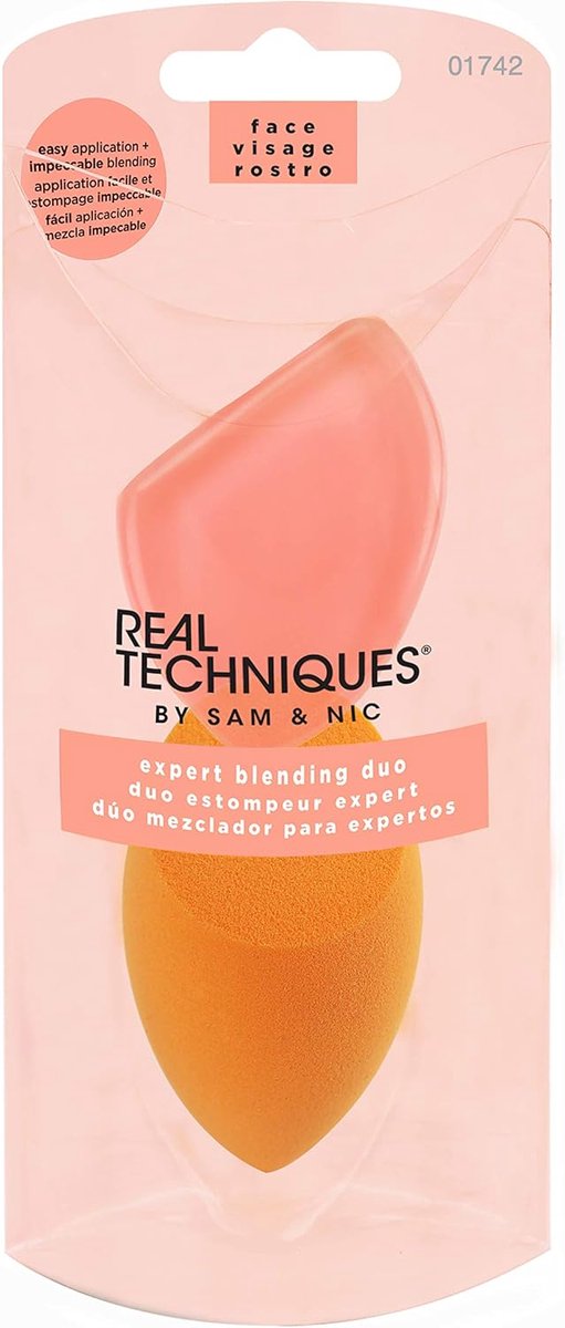 2-Pack Make-up Spons - Foundation Blender voor Vlekkeloze Applicatie