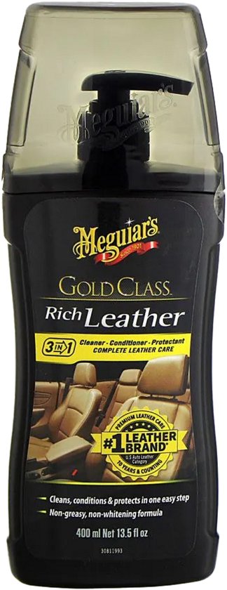 Meguiar's Gold Class Rich Leather Cleaner & Conditioner | 473ml