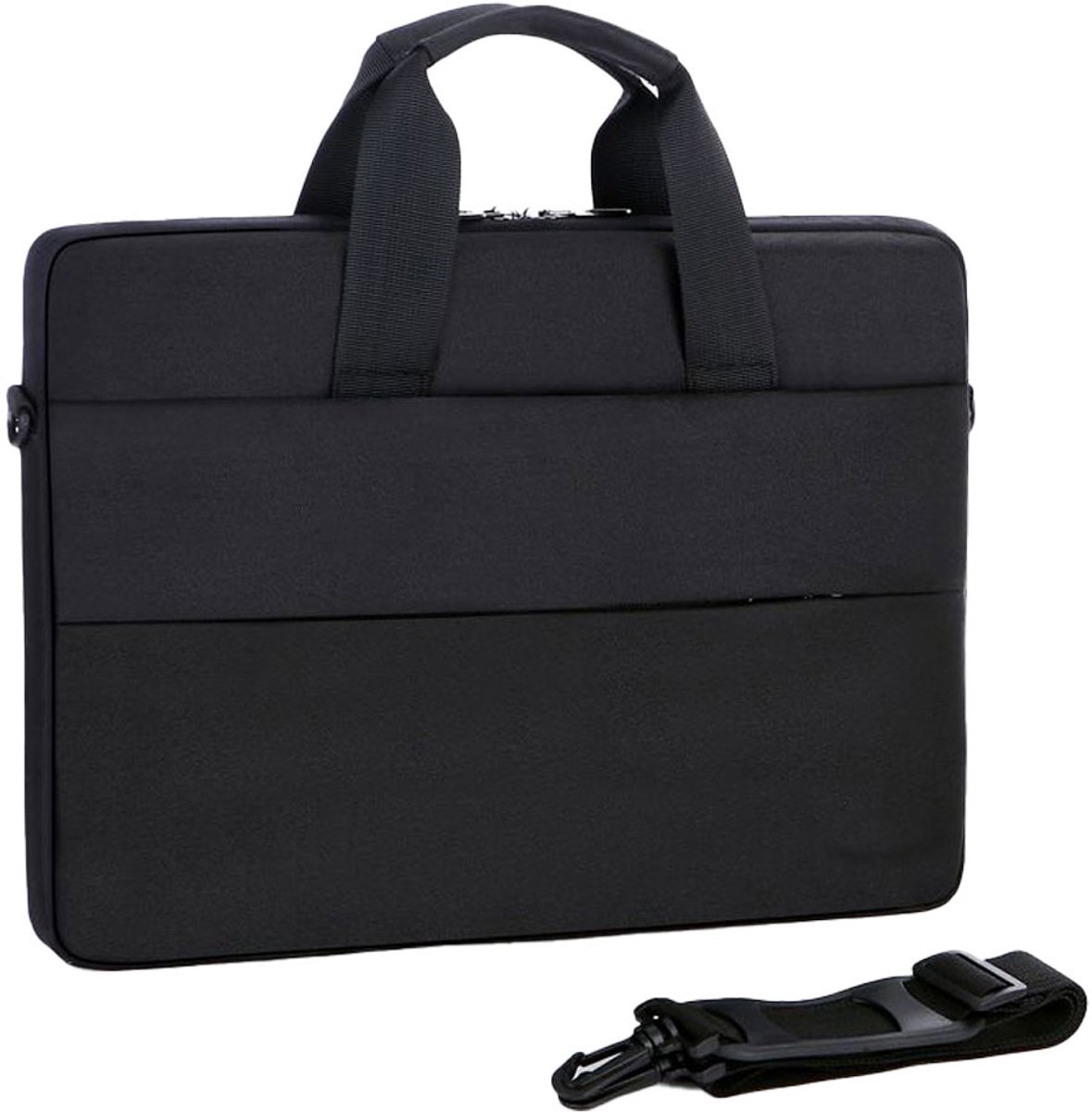 Oneay Laptoptas 15 inch, morsbestendige handtas met schouderriem voor de meeste 14"-15" laptops, 39*27,5 cm