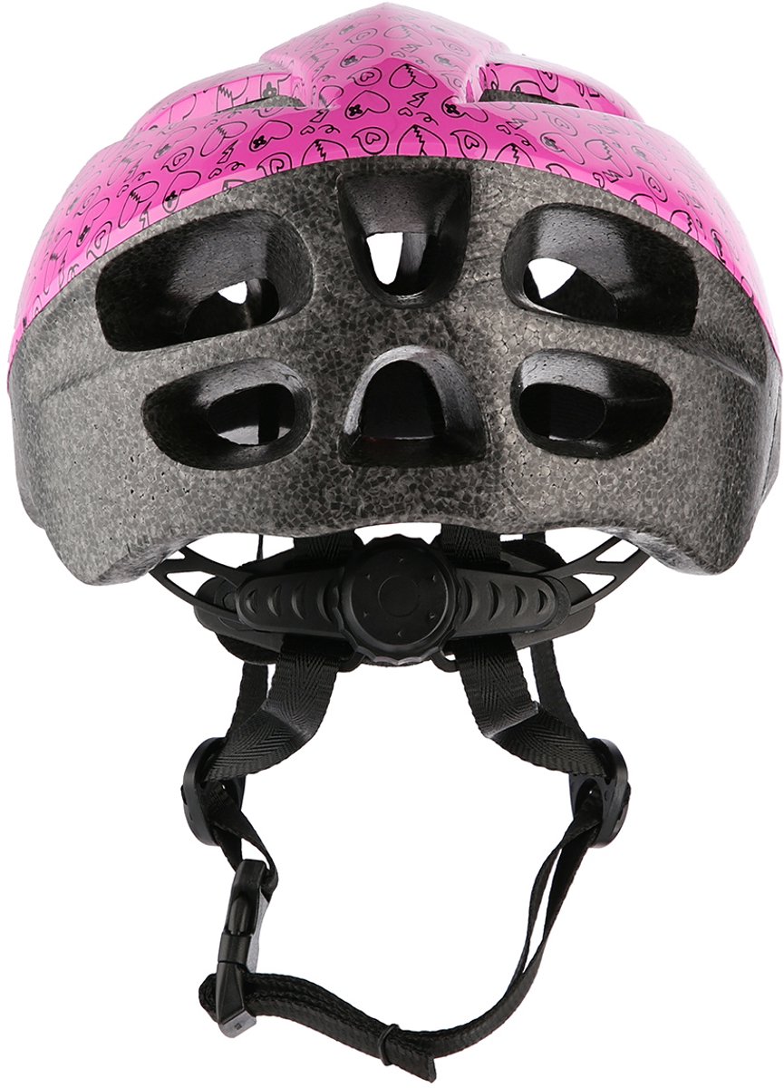 Nils Extreme MTW05 - Roze Helm - Retentie Systeem - Technologie Out-mold
