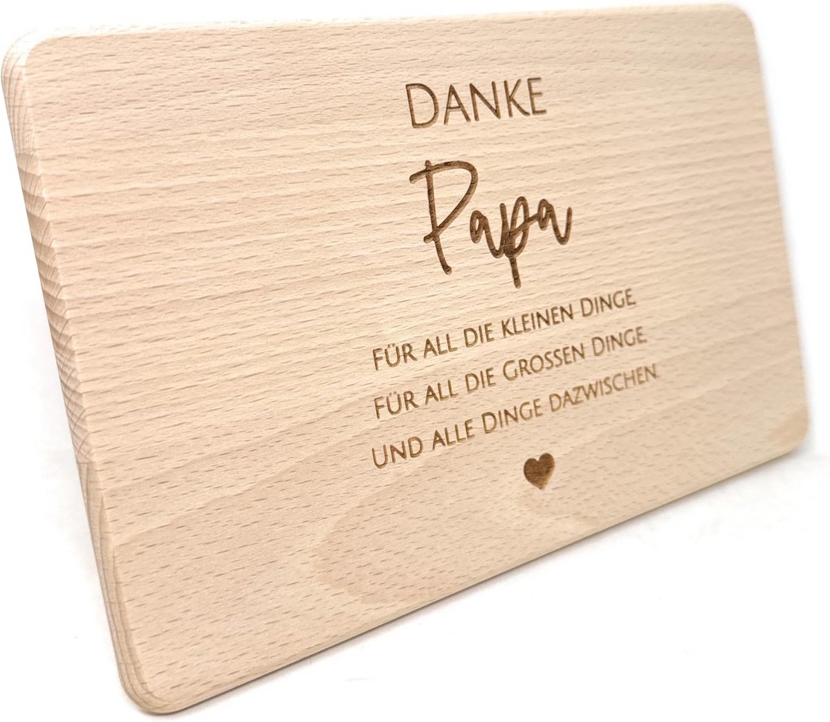 Houten Ontbijtplank met Persoonlijke Gravure voor Vader