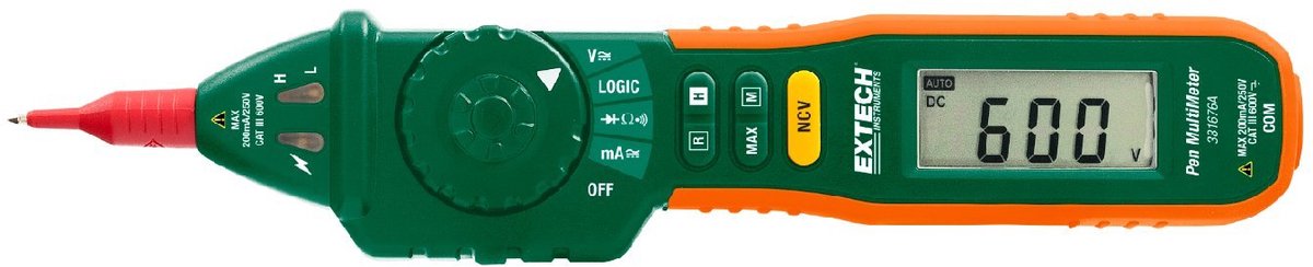 Pen Multimeter - Spanningstester - Elektrische Klussen - Ingebouwde NCV Detector - Compact Penformaat