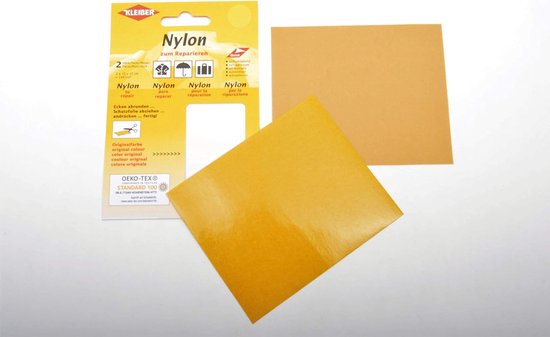 Zelfklevende waterdichte reparatiestukken van nylon - Beige van Merkloos — afbeelding 5
