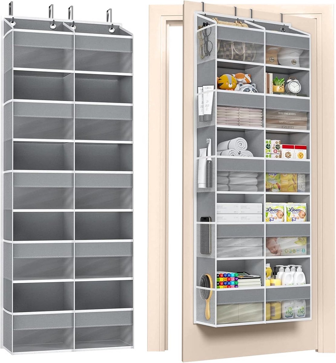 Wandorganizer - Wandopberger - Wandrek - Muurzak - Opberghouder