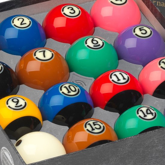 Aramith Tournament BLACK poolballen set 57.2 mm van Merkloos — afbeelding 5