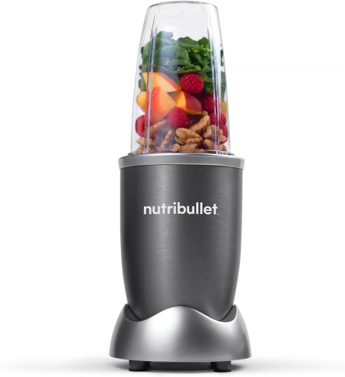 Jurrys Smoothie Maker 600W – Blender To Go 710ml – Elektrische – Multifunctionele Mini Blender – BPA-vrij – Grijs