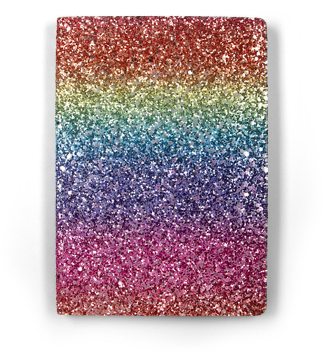 Notitieboek paperclip rainbow a5 lijn 96 vel 100gr | 6 stuks