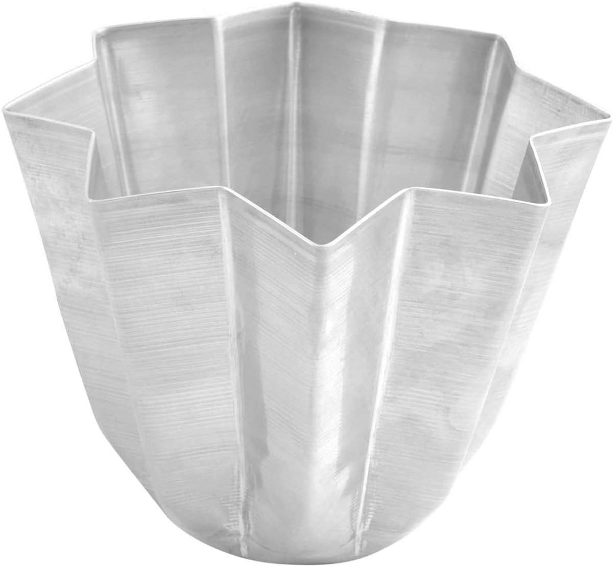 Pandoro vorm aluminium grijs 750 g