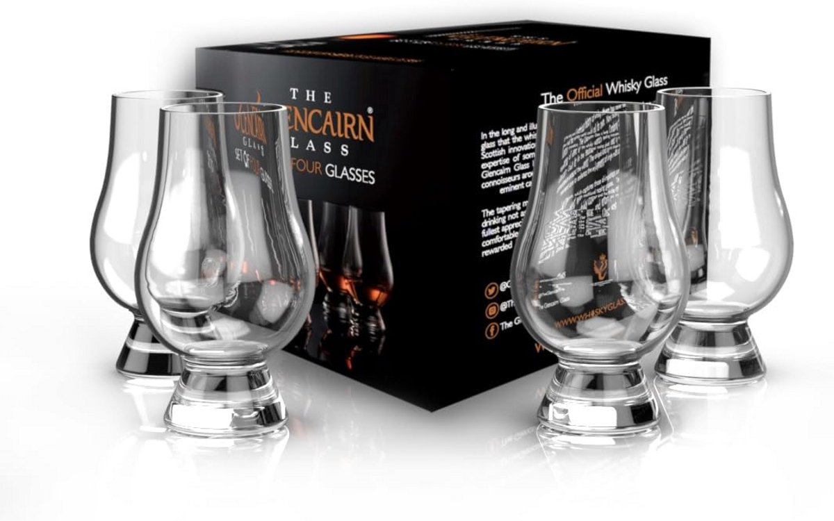 Glencairn Whisky Glazen Set van 2 - 200ml