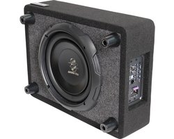 Ground Zero GZCS 25SUB-ACT 25 cm / 10″ Active Auto Subwoofer / Downfire / 10 inch