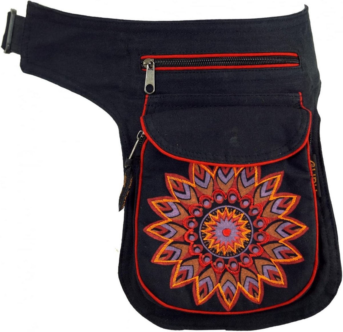 Heuptasje Katoen Unisex met Mandala Print - Stevige Festival Tas