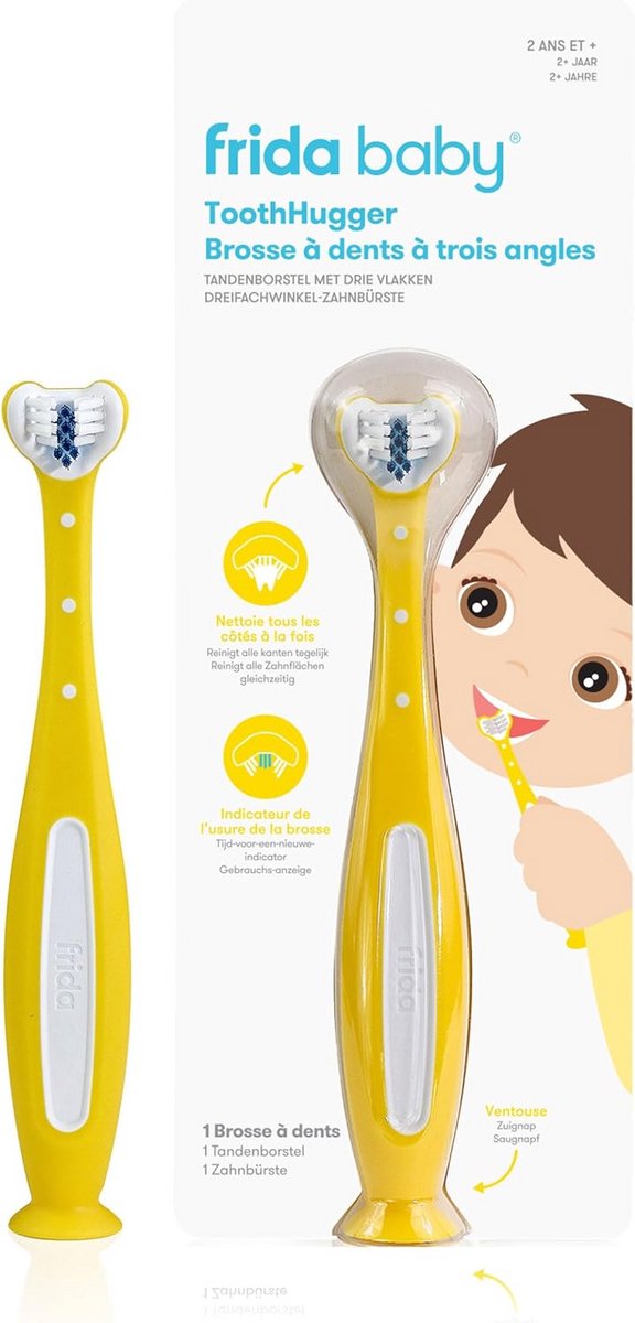 Tandenborstel met Driehoekige Borstelkop voor Kinderen en Baby's