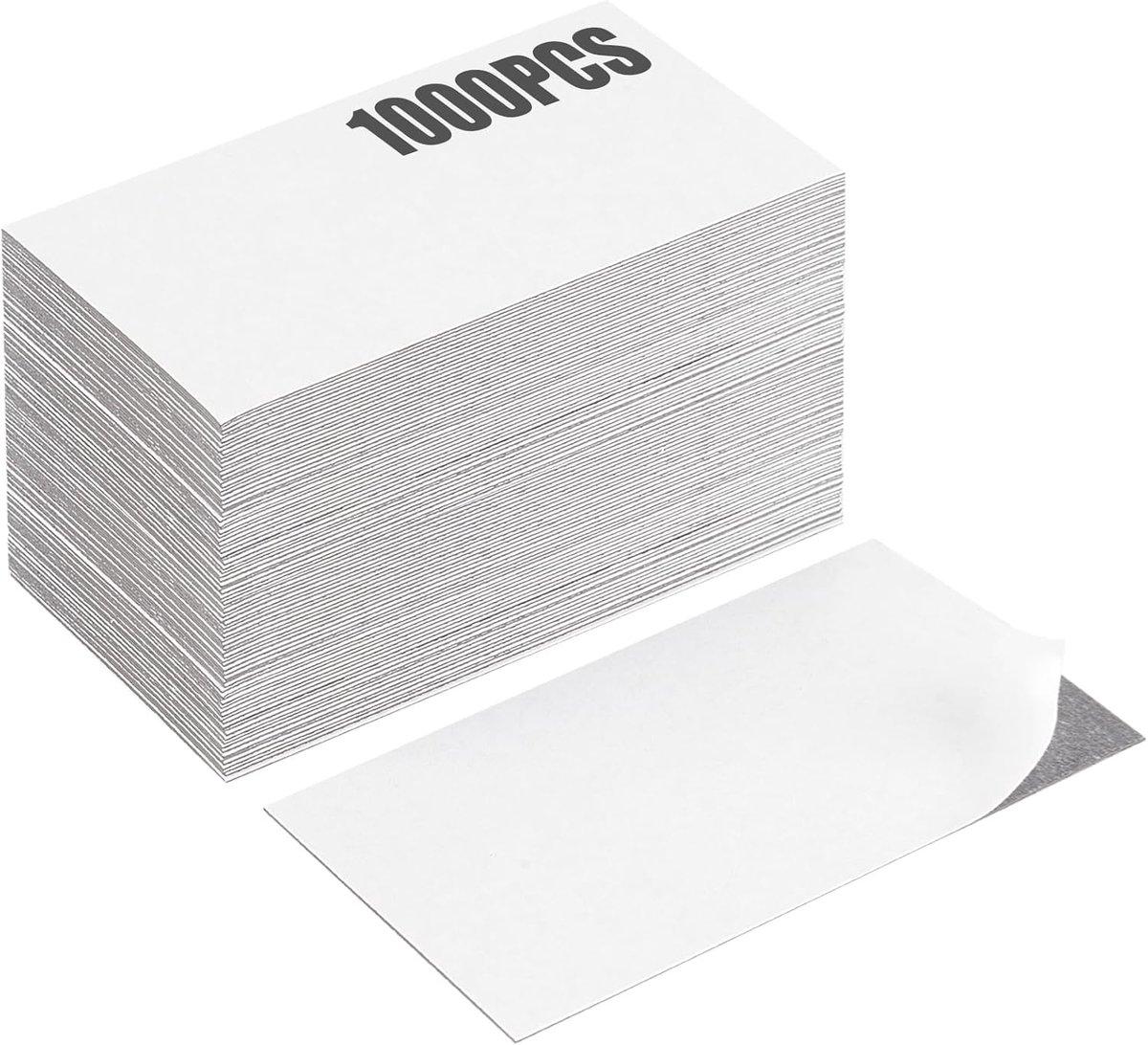Magnetische bedrijfsnaamkaart 3,5 x 2 inch zelfklevend bulk 1000 stuks