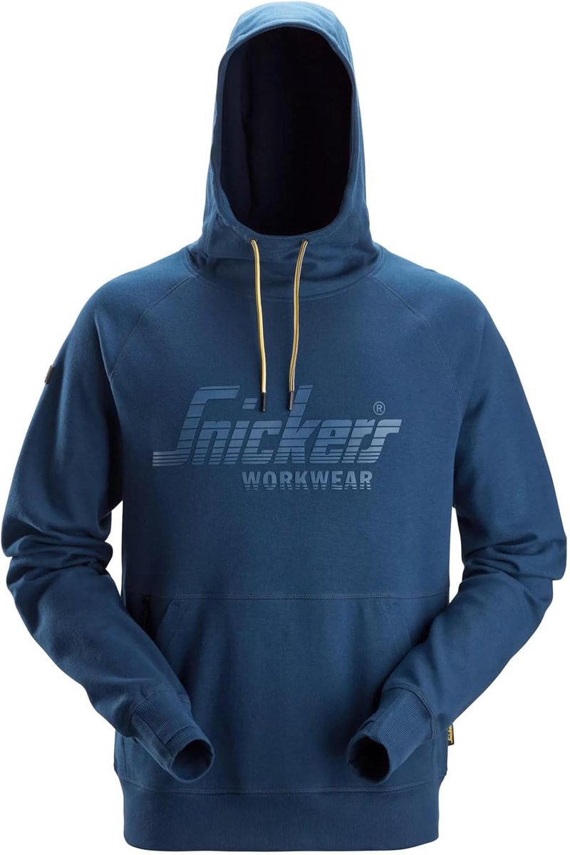 Herentrui met Capuchon - Comfortabele Sweater - Casual Dagelijks - Kangoeroezak met Ritsvak - Zwart