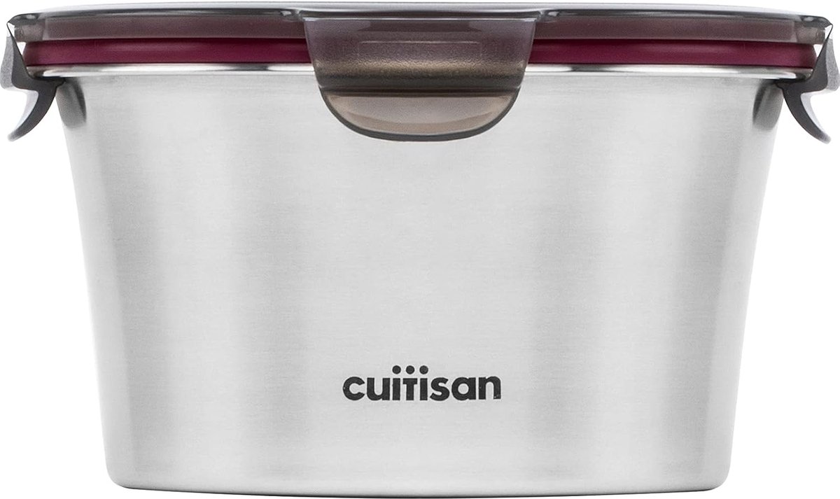Roestvrij Stalen Airtight Container met Rond Clipdeksel – 300ml & 920ml