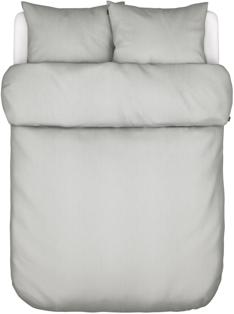 Marc O'Polo Valka Dekbedovertrek Linnen Grey mist - Tweepersoons – 200x200/220 cm