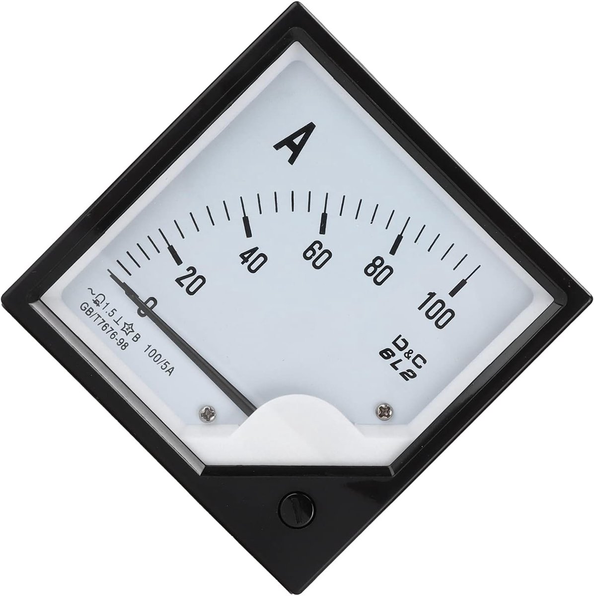 Analoge Ampèremeter 100A/5A voor DC en AC Circuits