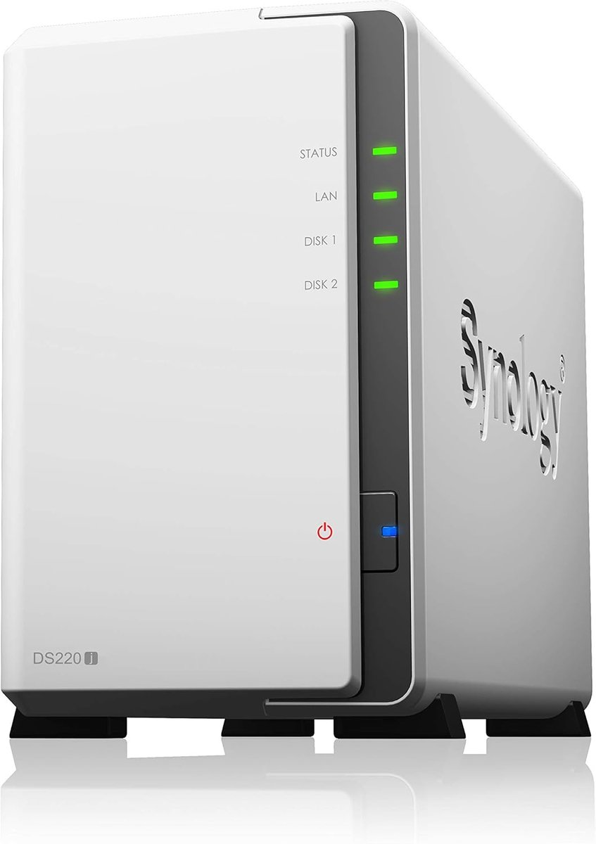 4TB 2 Bay Desktop NAS oplossing voor thuis