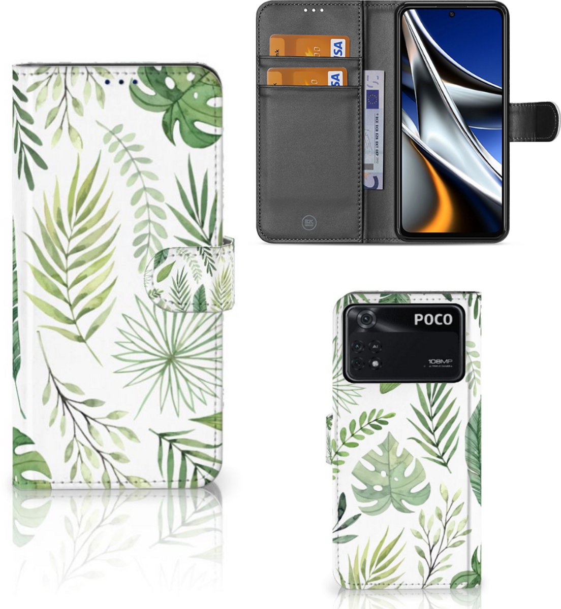 Xiaomi Poco X4 Pro 5G Hoesje Leaves