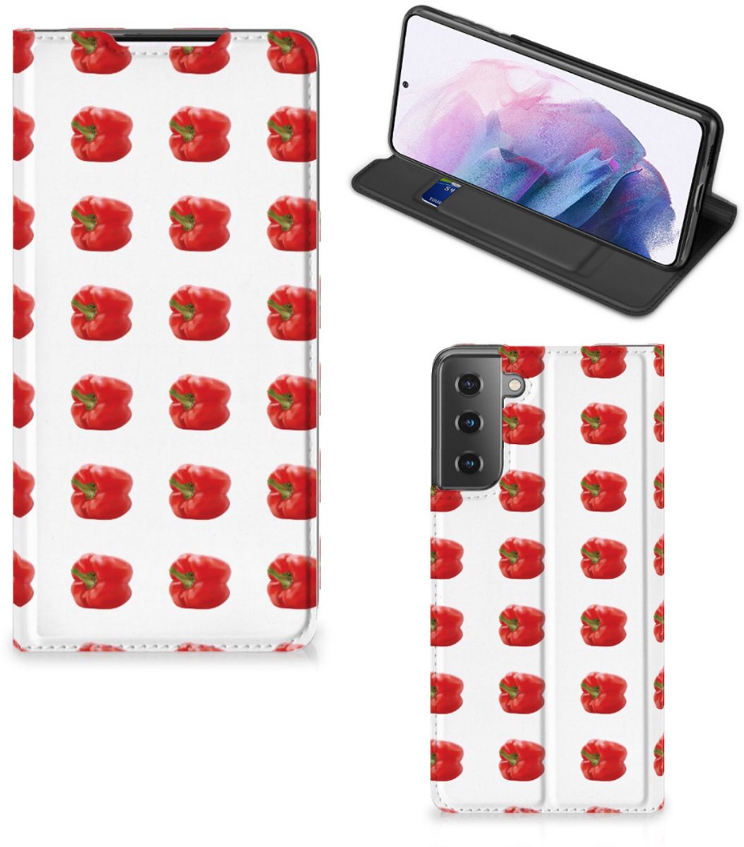 Samsung Galaxy S21 Plus Flip Style Cover Paprika Red