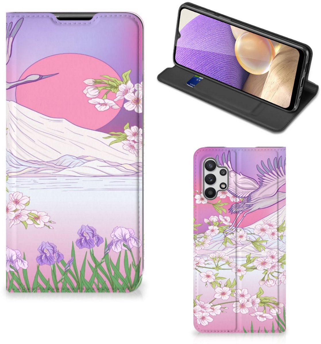 Samsung Galaxy A32 5G Hoesje maken Bird Flying