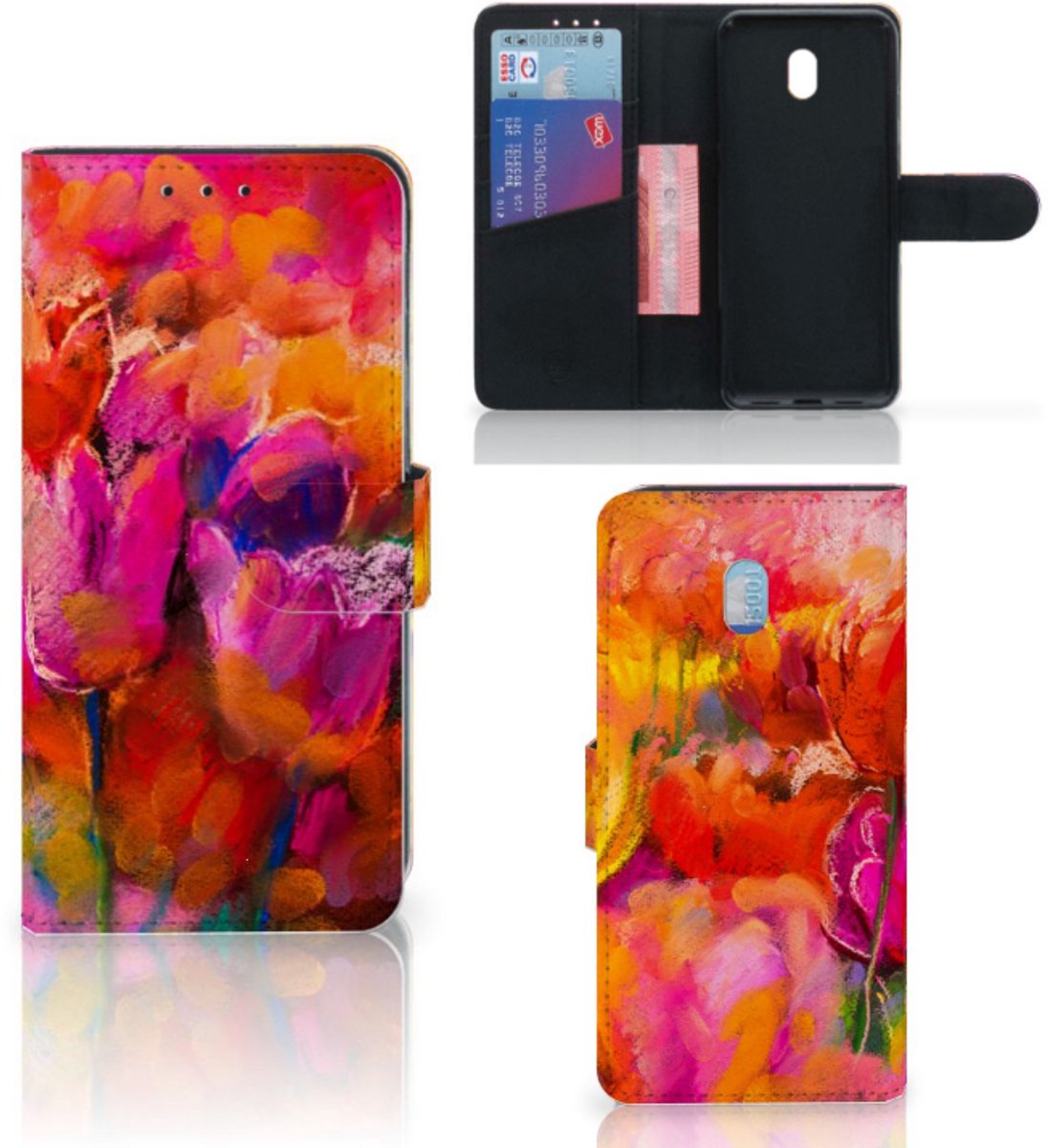 Hoesje Xiaomi Redmi 8A Tulips