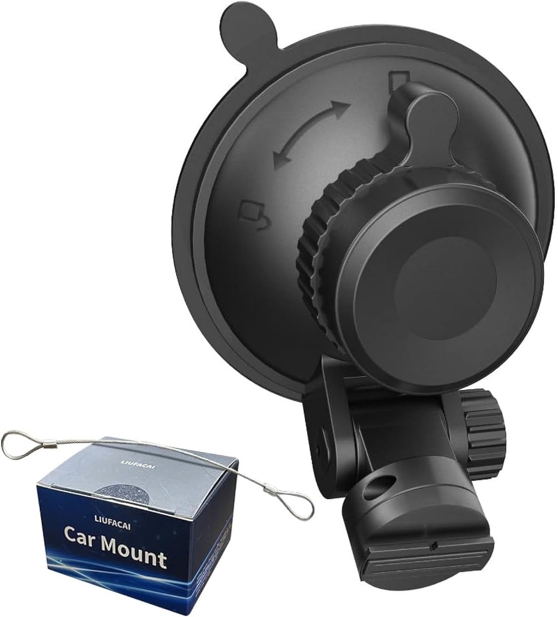 Dash Cam Zuignap Mount voor R2-4K modellen - Voorruit Montagebeugel