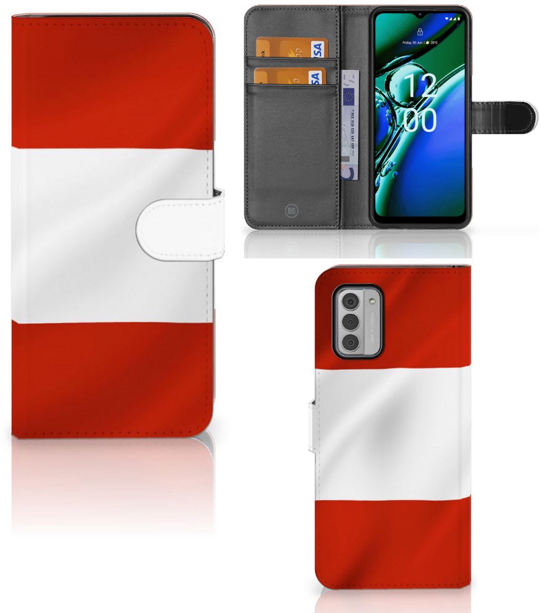 Nokia G42 Bookstyle Case Oostenrijk