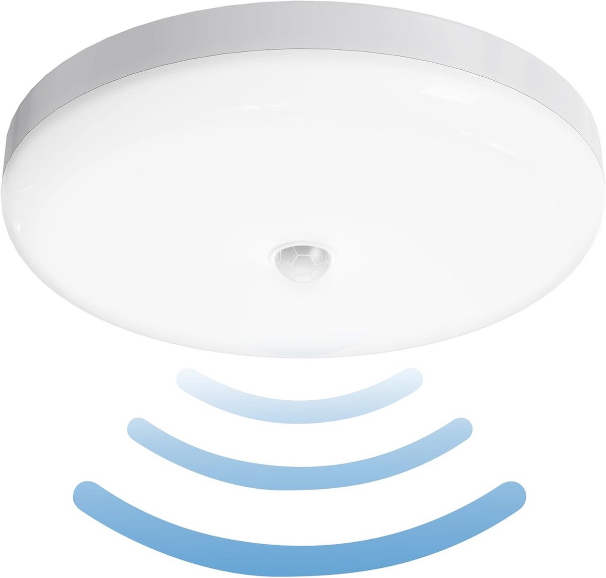 Led-plafondlamp met bewegingssensor - 30W, IP65 - Voor binnen en buiten