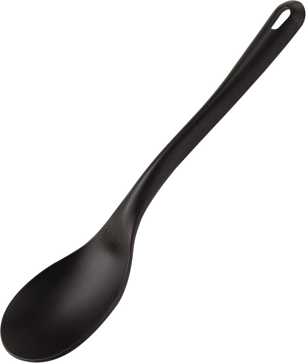 Kunststof Keukenhulp Lepel 35 cm - Zwart