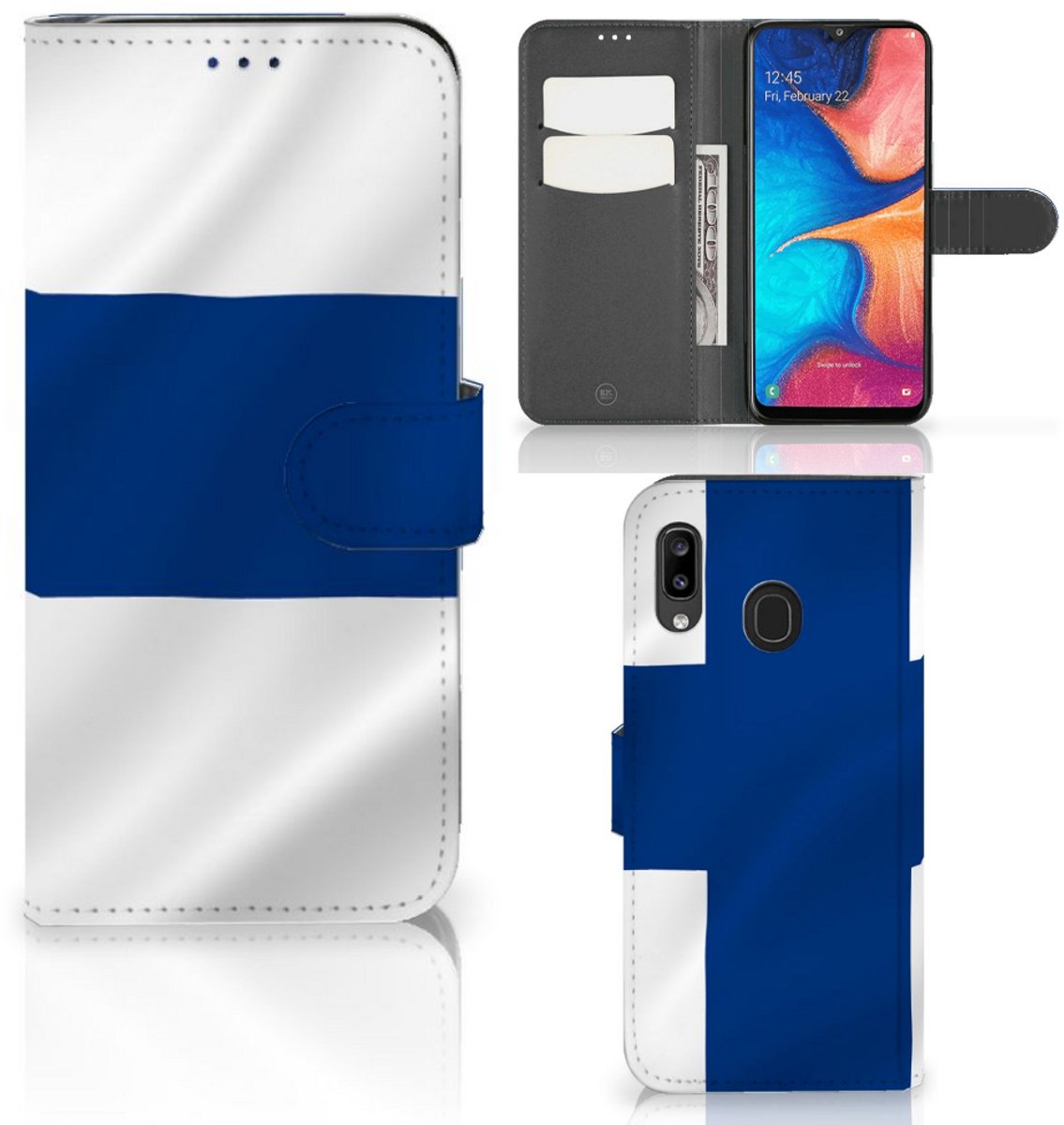 Samsung Galaxy A30 Bookstyle Case Finland