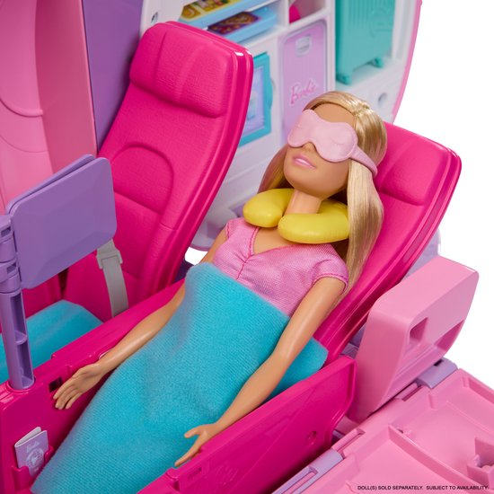 Barbie Droomland Droomvliegtuig - Met werkende microfoonfunctie en geluid — afbeelding 3