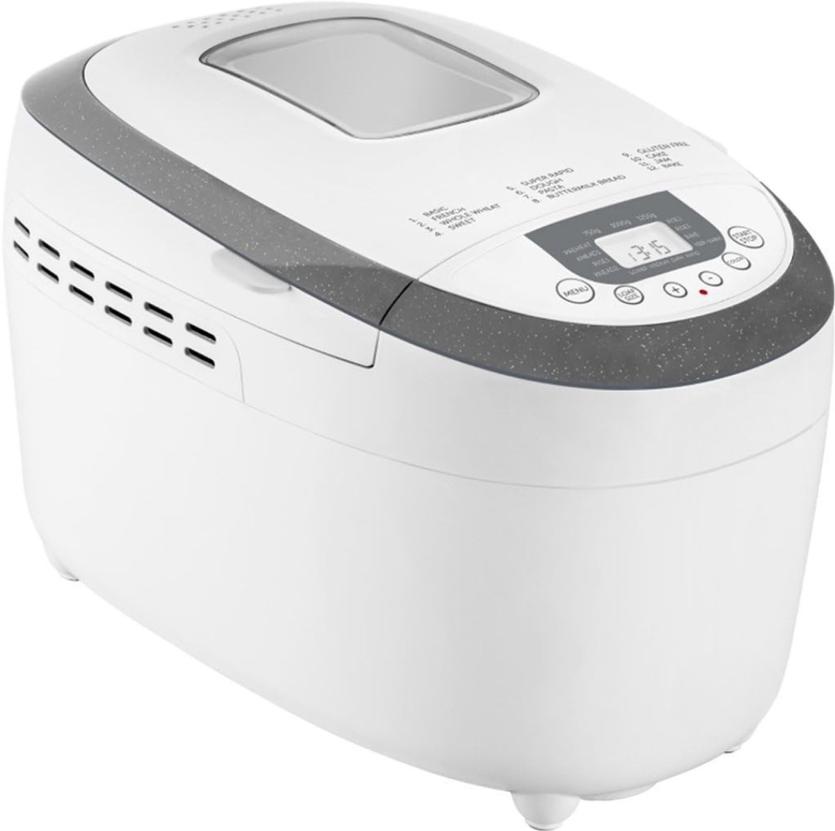 DYNA® Broodbakmachine - Broodbakmachines - Broodbak machine - Wit- 28cm x 42cm x 28cm; 7 kg